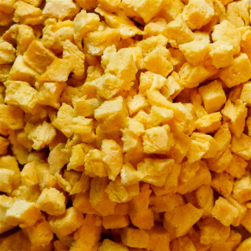 Passion fruit cubes