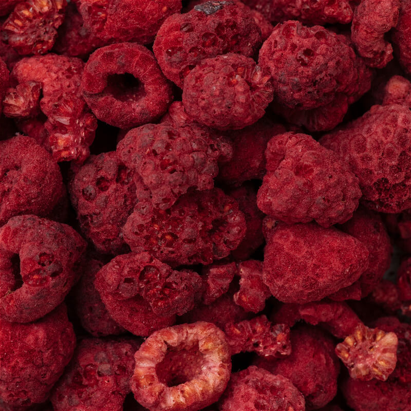 Dried raspberry